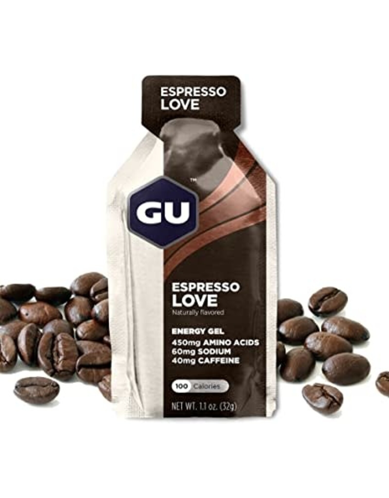 GU GU Energy Gel: Espresso Love, each