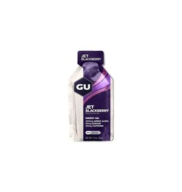 GU GU Energy Gel: Jet Blackberry, each