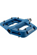 RaceFace RaceFace Chester Pedals - Platform, Composite, 9/16",Blue, Replaceable Pins