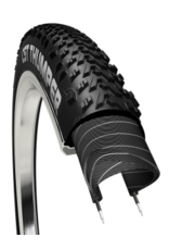 CST CST Fringe Tire - 20 x 2.8, Clincher, Wire, Black