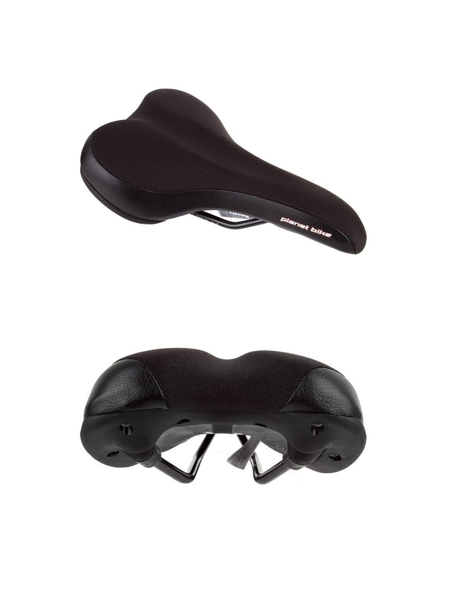 Planet Bike Planet Bike Comfort Gel Saddle - Steel, Black, Men's
