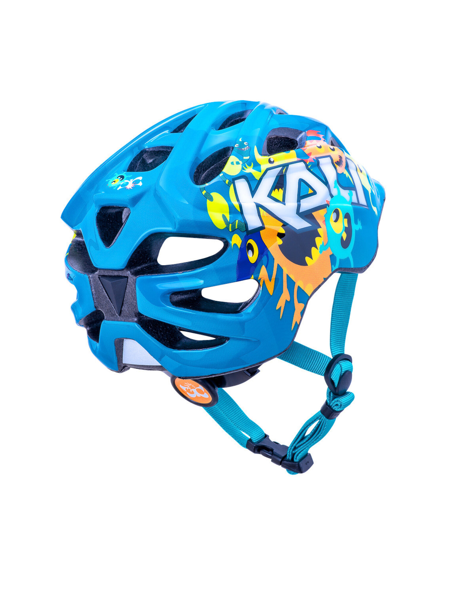Kali Protectives Kali Protectives Chakra Child Helmet - Monsters Blue, Children's, X-Small