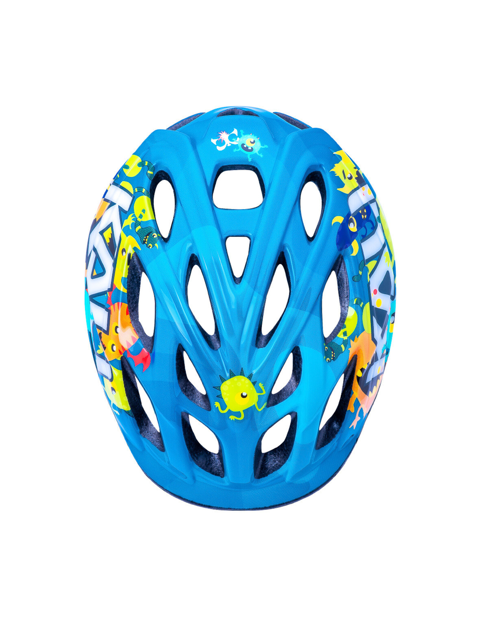 Kali Protectives Kali Protectives Chakra Child Helmet - Monsters Blue, Children's, X-Small