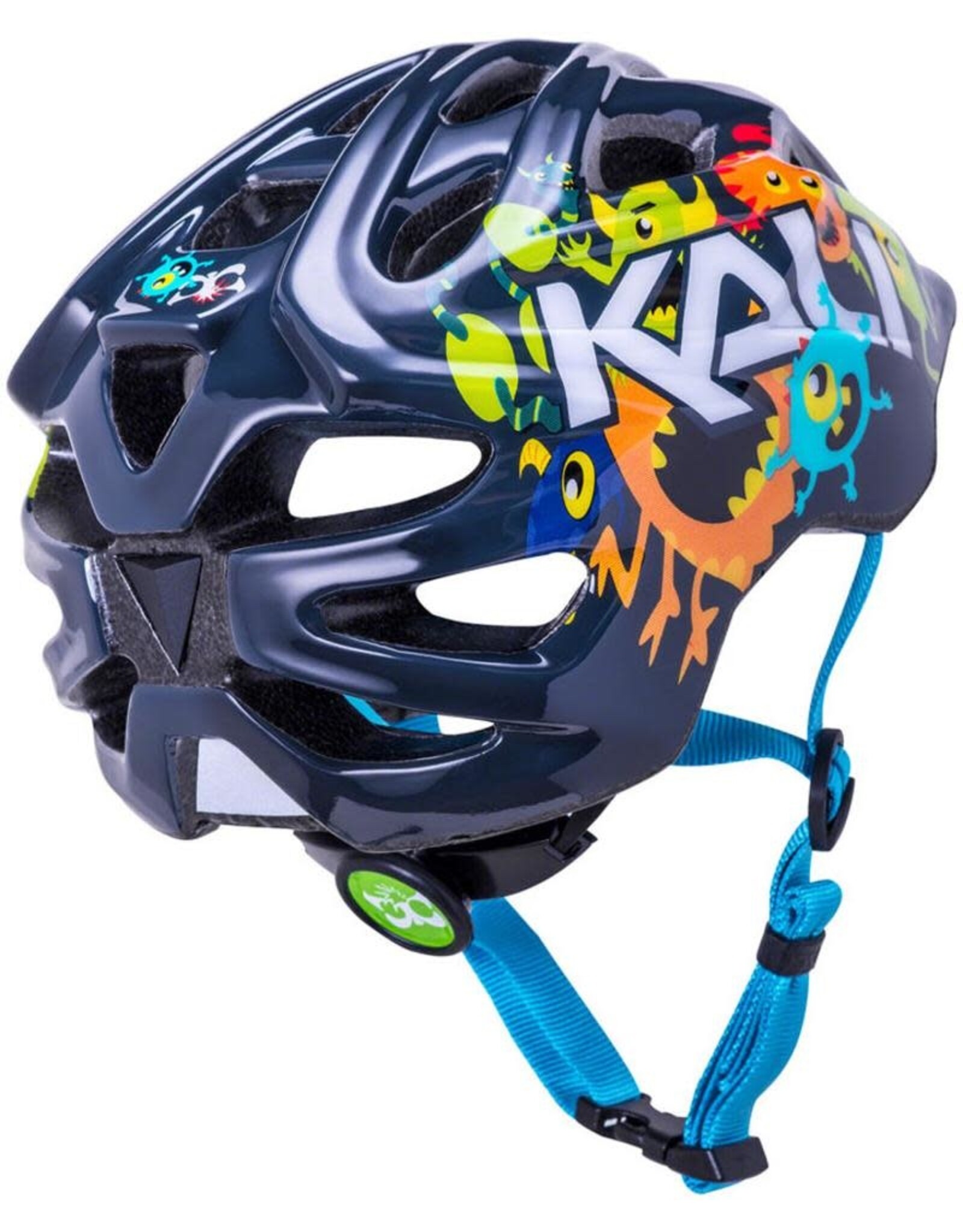 Kali Protectives Kali Protectives Chakra Child Helmet - Monsters Black, Children's, Small