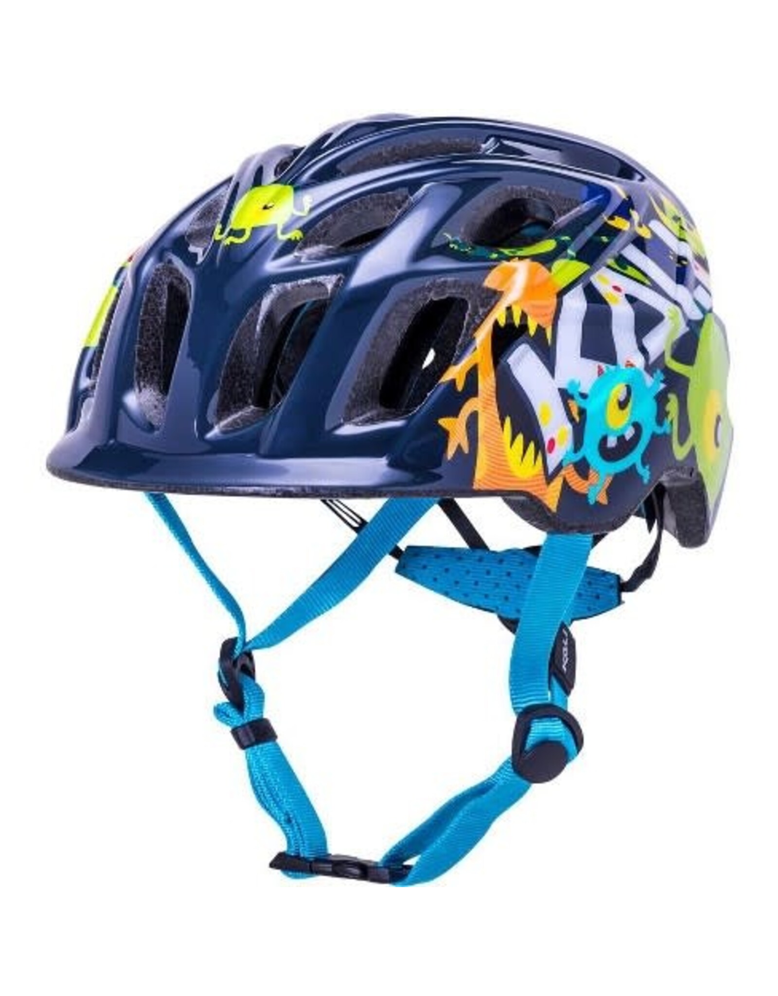Kali Protectives Kali Protectives Chakra Child Helmet - Monsters Black, Children's, Small