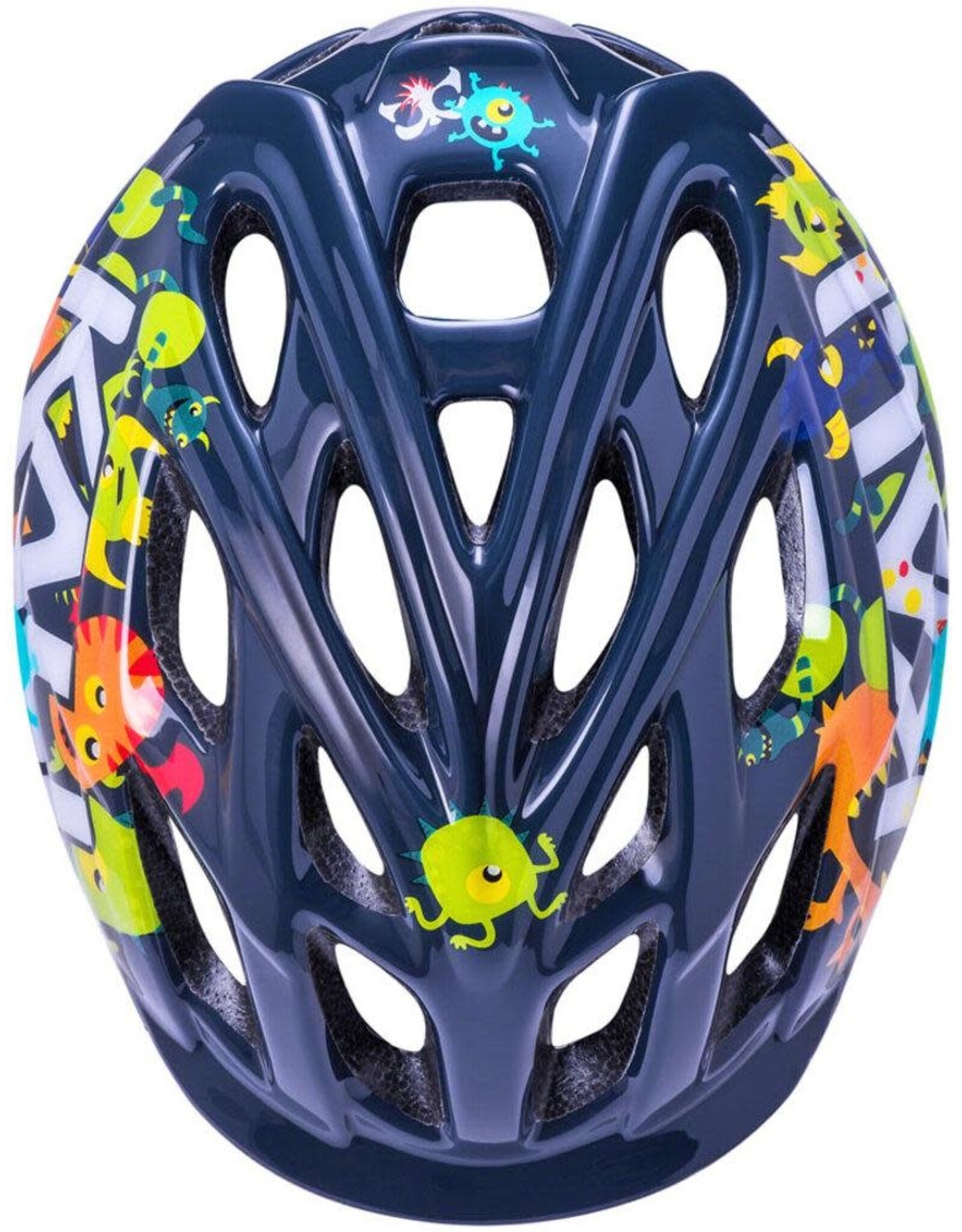 Kali Protectives Kali Protectives Chakra Child Helmet - Monsters Black, Children's, Small
