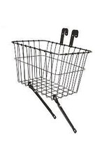 Wald Wald 198 Front Basket with Adjustable Leg: Gloss Black