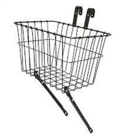 Wald Wald 198 Front Basket with Adjustable Leg: Gloss Black