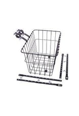 Wald Wald 198 Front Basket with Adjustable Leg: Gloss Black