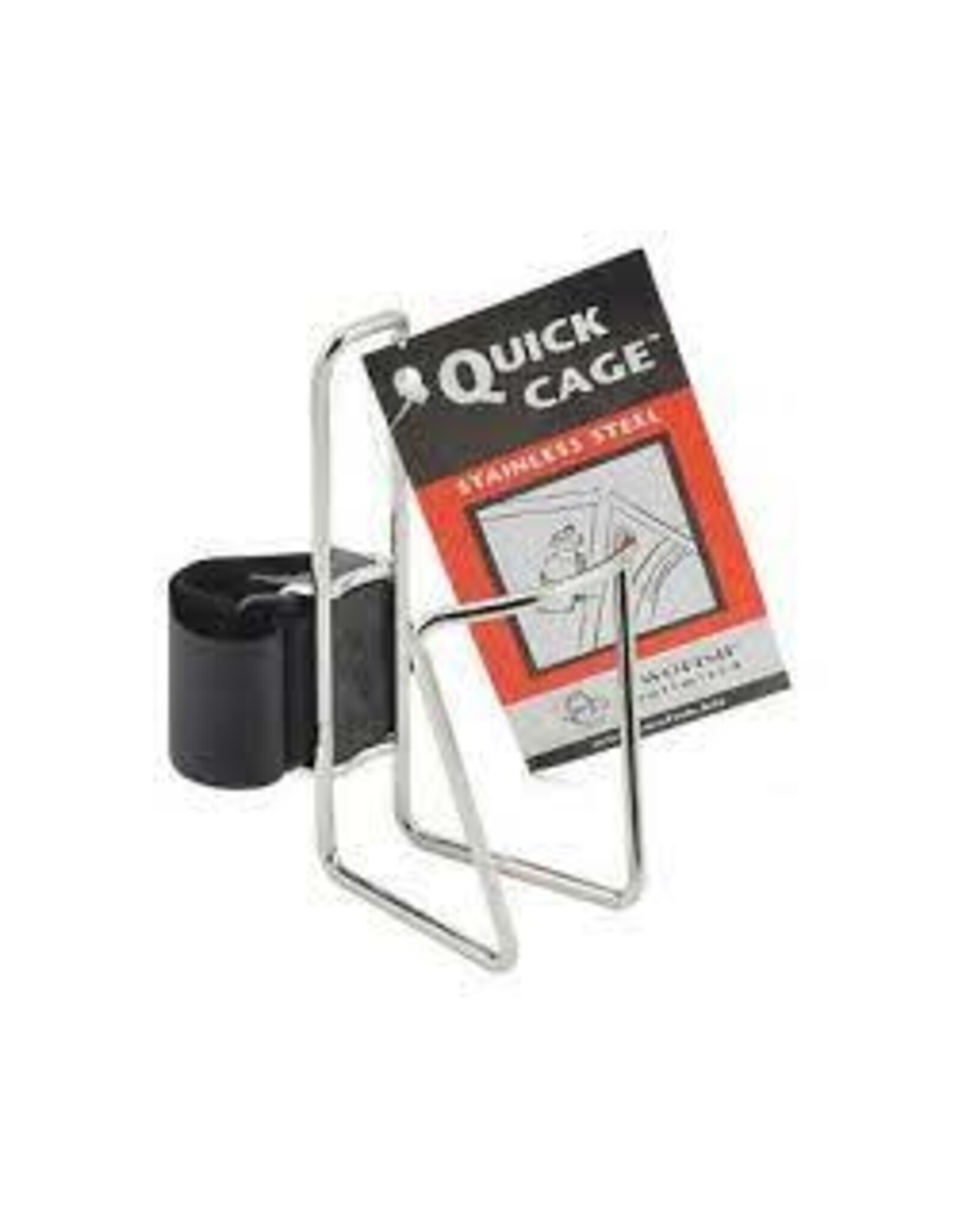 TwoFish TwoFish QuickCage Water Bottle Cage: Stainless, No Bottle Included