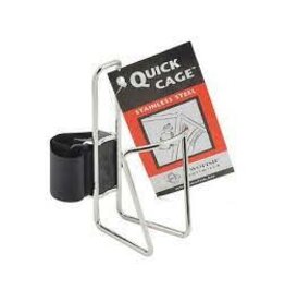 TwoFish TwoFish QuickCage Water Bottle Cage: Stainless, No Bottle Included
