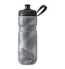 Polar Bottles Polar Bottles Sport Contender Insulated Water Bottle - 20oz, Charcoal/Silver