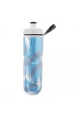 Polar Bottles Polar Bottles Sport Insulated Contender Water Bottle - 24oz, Blue/Silver