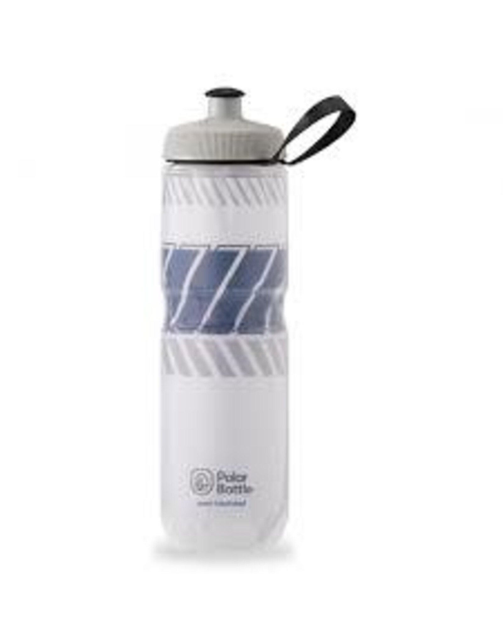 Polar Bottles White/Navy Polar Bottles Sport Insulated Tempo Water Bottle - 24oz, White/Navy
