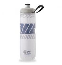 Polar Bottles White/Navy Polar Bottles Sport Insulated Tempo Water Bottle - 24oz, White/Navy