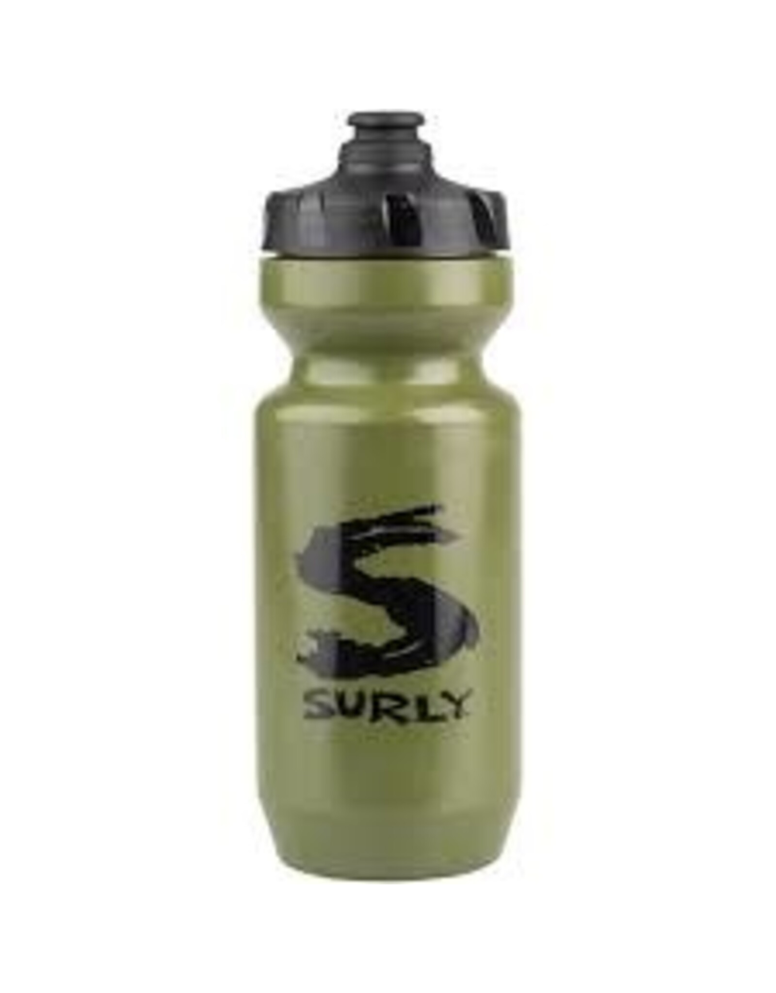 Surly Surly Big S Purist Water Bottle - Green, Black, 22oz