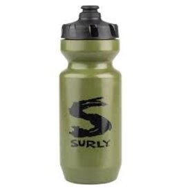 Surly Surly Big S Purist Water Bottle - Green, Black, 22oz