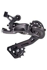 microSHIFT microSHIFT Acolyte SpringLock Rear Derailleur - 8 Speed, Medium Cage, Black, SpringLock Chain Retention
