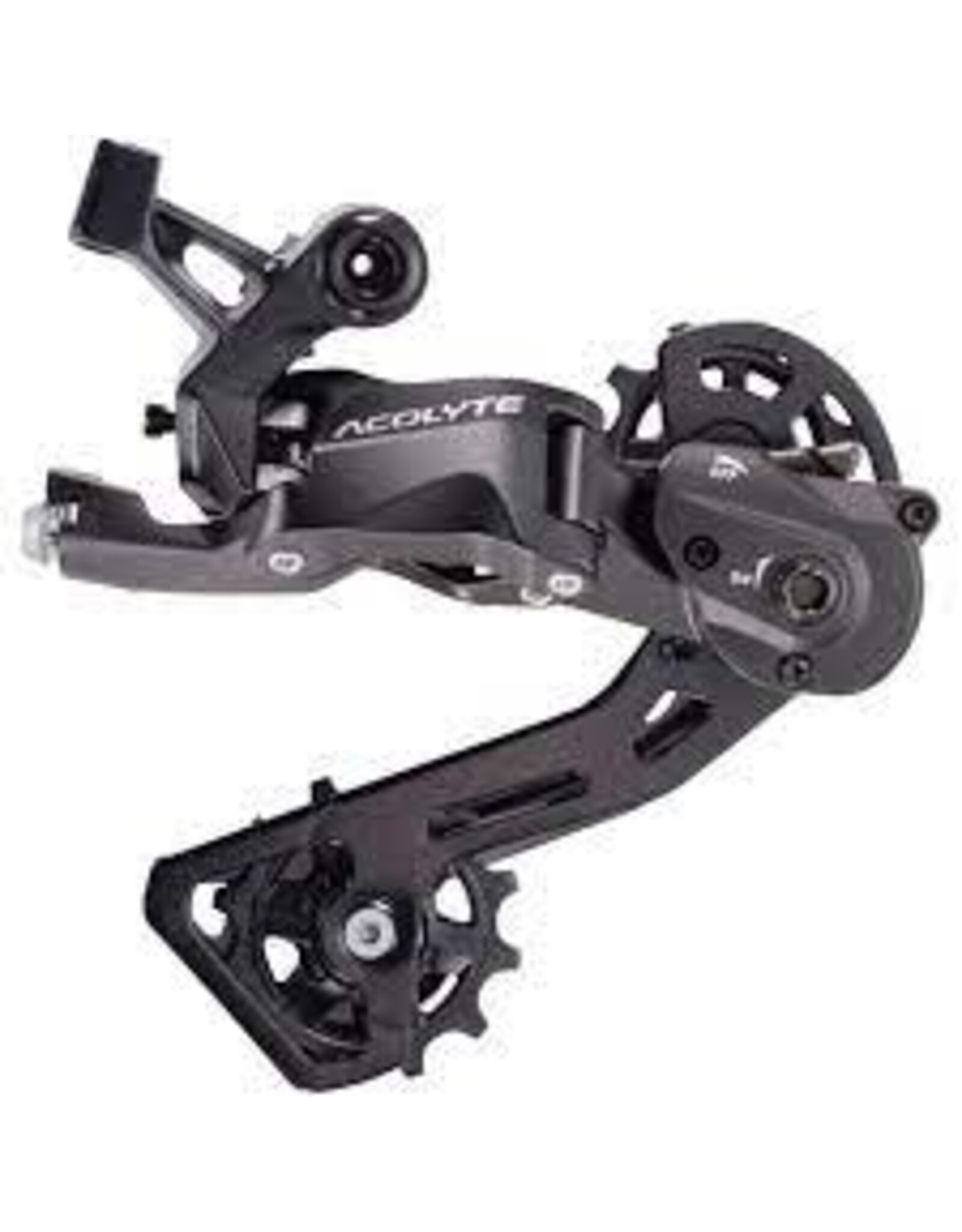 microSHIFT microSHIFT Acolyte SpringLock Rear Derailleur - 8 Speed, Medium Cage, Black, SpringLock Chain Retention