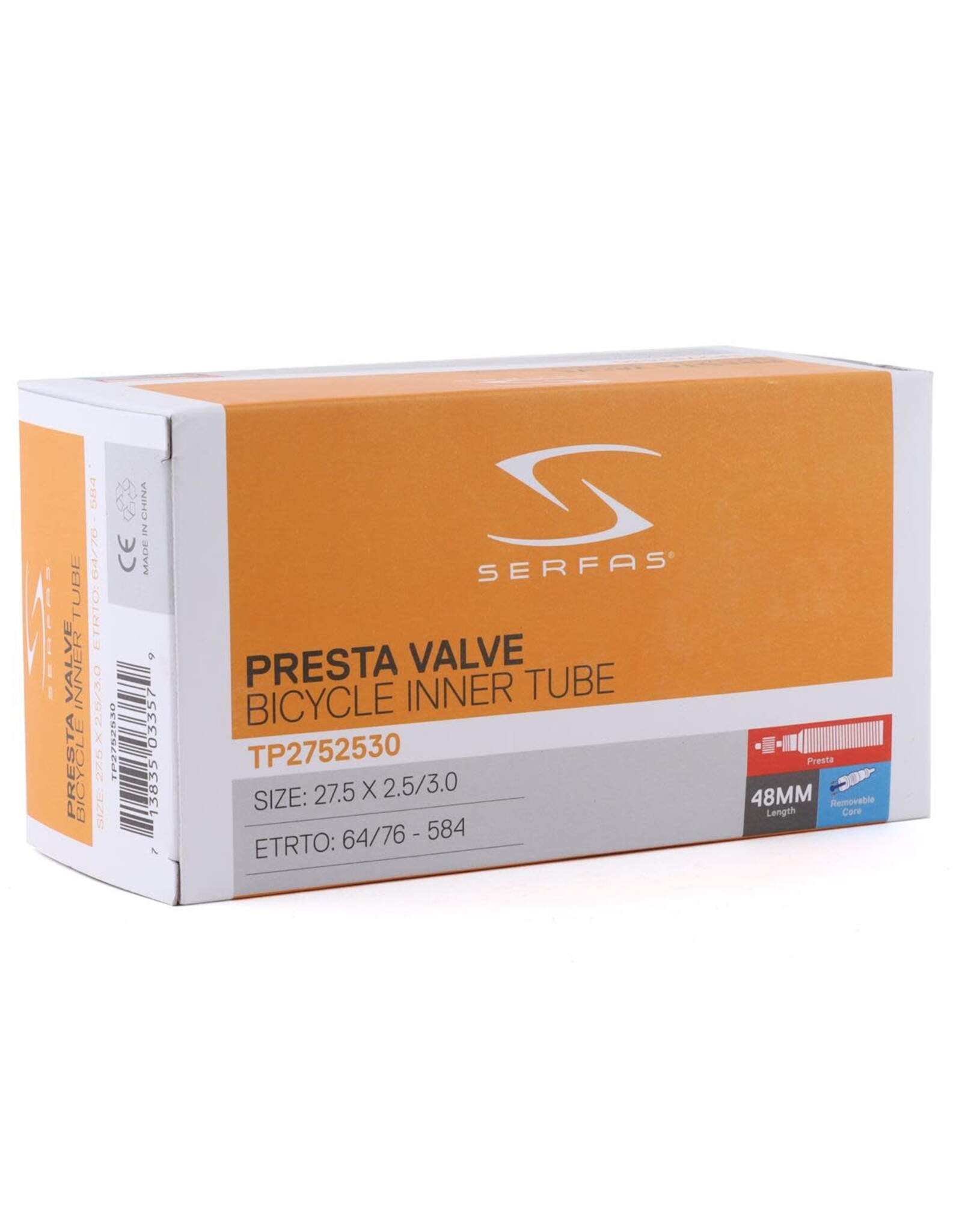 Tube 27.5x2.5/3.0 PRESTA 48mm