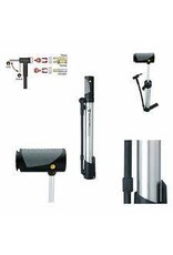 Topeak Topeak Mountain Morph Frame Pump: Silver/Black
