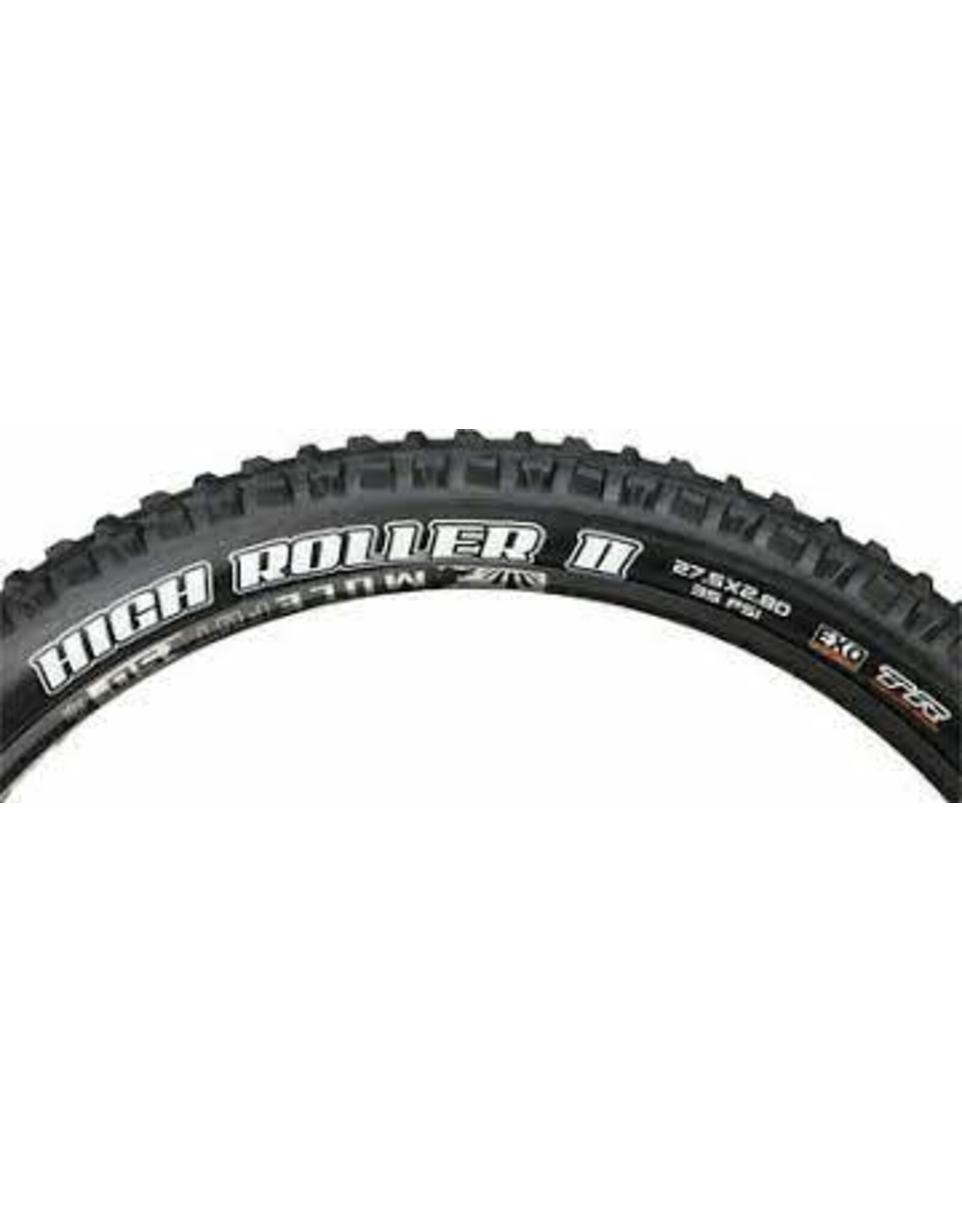 Maxxis Maxxis High Roller II Tire - 27.5 x 2.8, Tubeless, Folding, Black, Dual, EXO