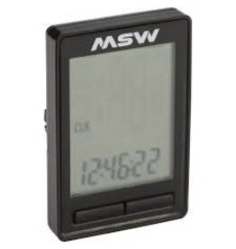 MSW MSW Miniac Wireless Bike Computer - Wireless, Black