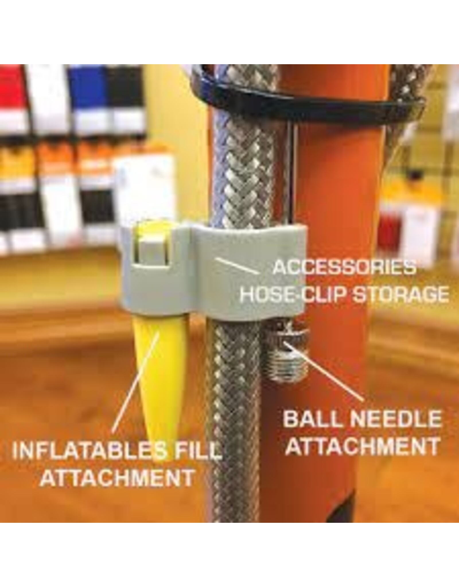 SERFAS FMP-500 FLOOR PUMP ORANGE