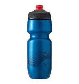 Polar Bottles Polar Bottles Breakaway Wave Water Bottle - 24oz, Deep Blue/Charcoal