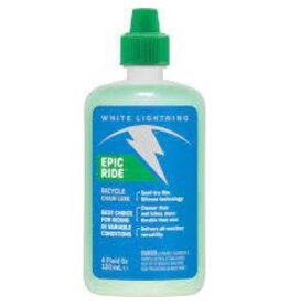 White Lightning White Lightning Epic Ride Bike Chain Lube - 4 fl oz, Drip