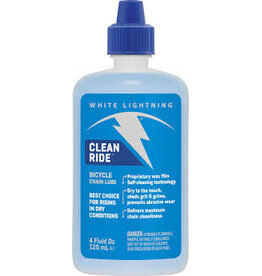 White Lightning White Lightning Clean Ride Bike Chain Wax Lube - 4 fl oz, Drip