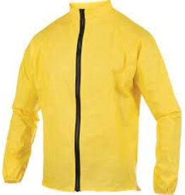 O2 Rainwear O2 Rainwear Cycling Rain Jacket: Yellow SM