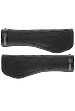 Ergon Ergon GA3 Grips - Black, Lock-On, Small