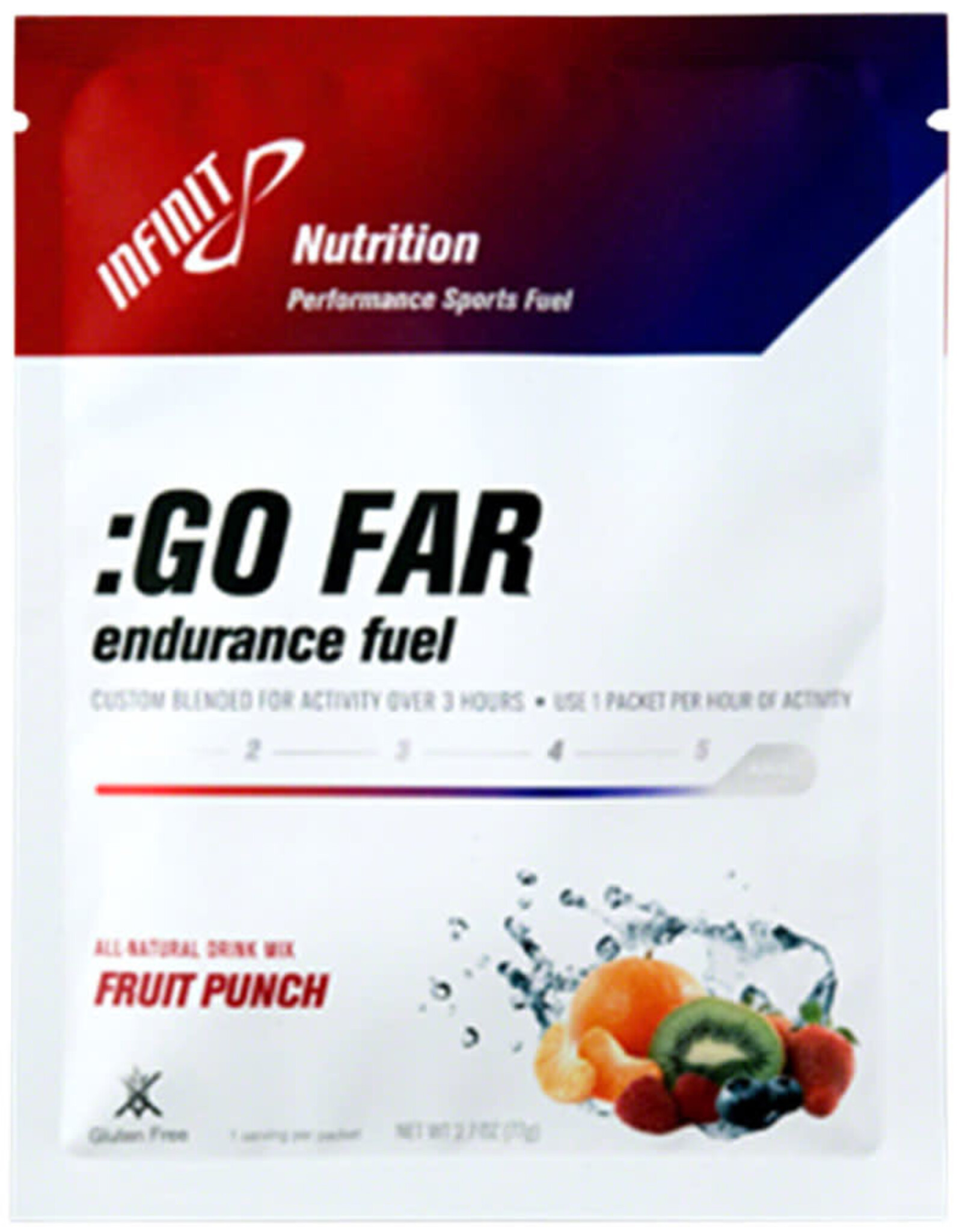 Infinit Nutrition Infinit Nutrition Go Far Energy Drink Mix: Fruit Punch