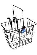 Wald Wald 3114 Front Quick Release Basket with Bolt-On Mount: Gloss Black