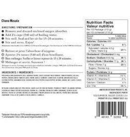 Backpacker's Pantry Backpacker's Pantry Chana Masala: 2 Servings