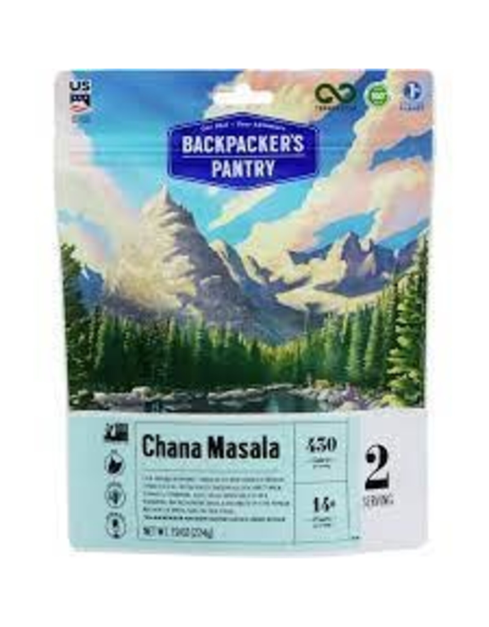 Backpacker's Pantry Backpacker's Pantry Chana Masala: 2 Servings