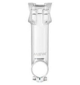 MSW MSW 17 Stem - 90mm, 31.8 Clamp, +/-17, 1 1/8", Aluminum, Silver