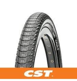CST CST Vault Tire - 20 x 2.4, Clincher, Wire, Black, 60tpi