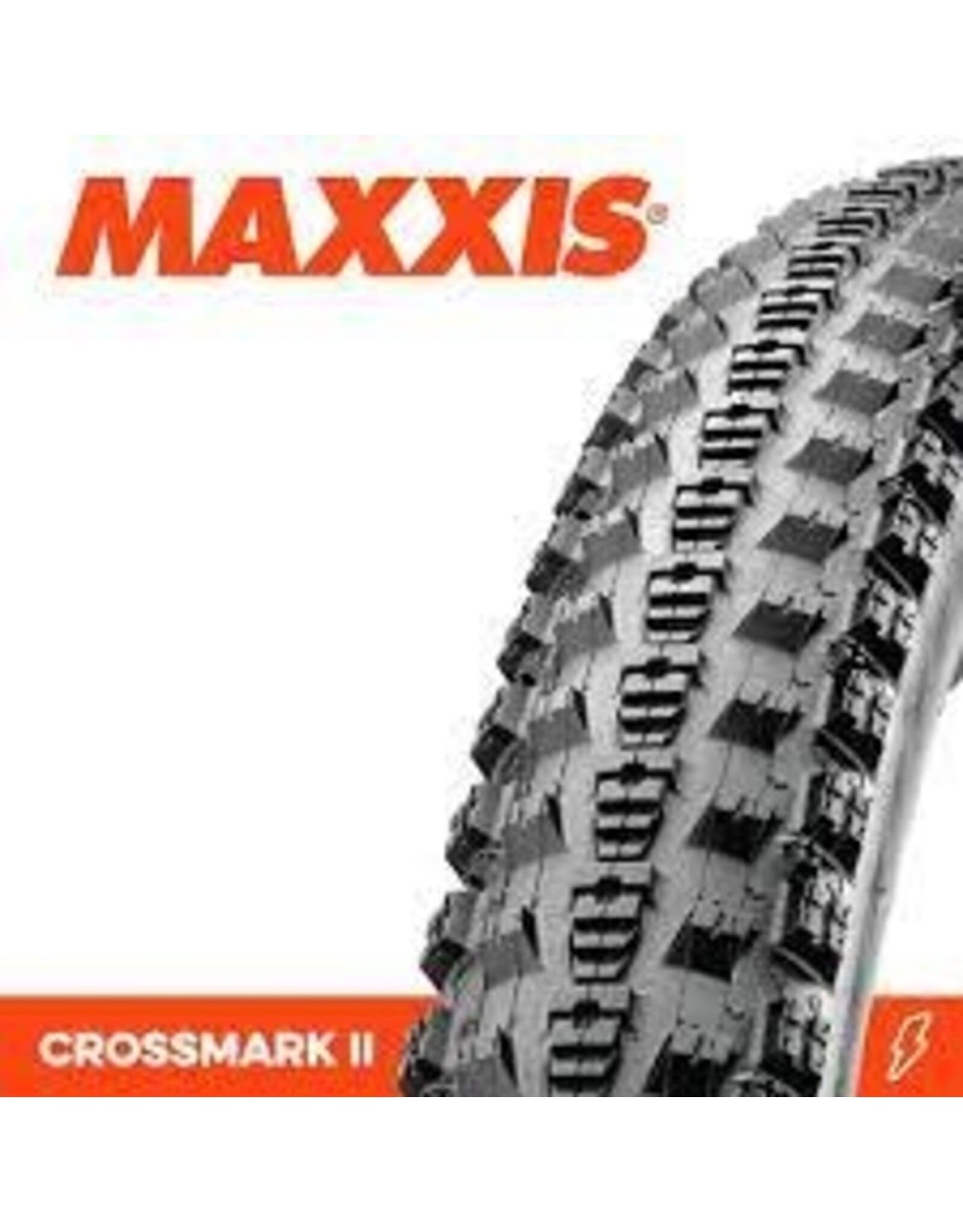 Maxxis Maxxis Crossmark II Tire - 26 x 2.25, Clincher, Wire, Black