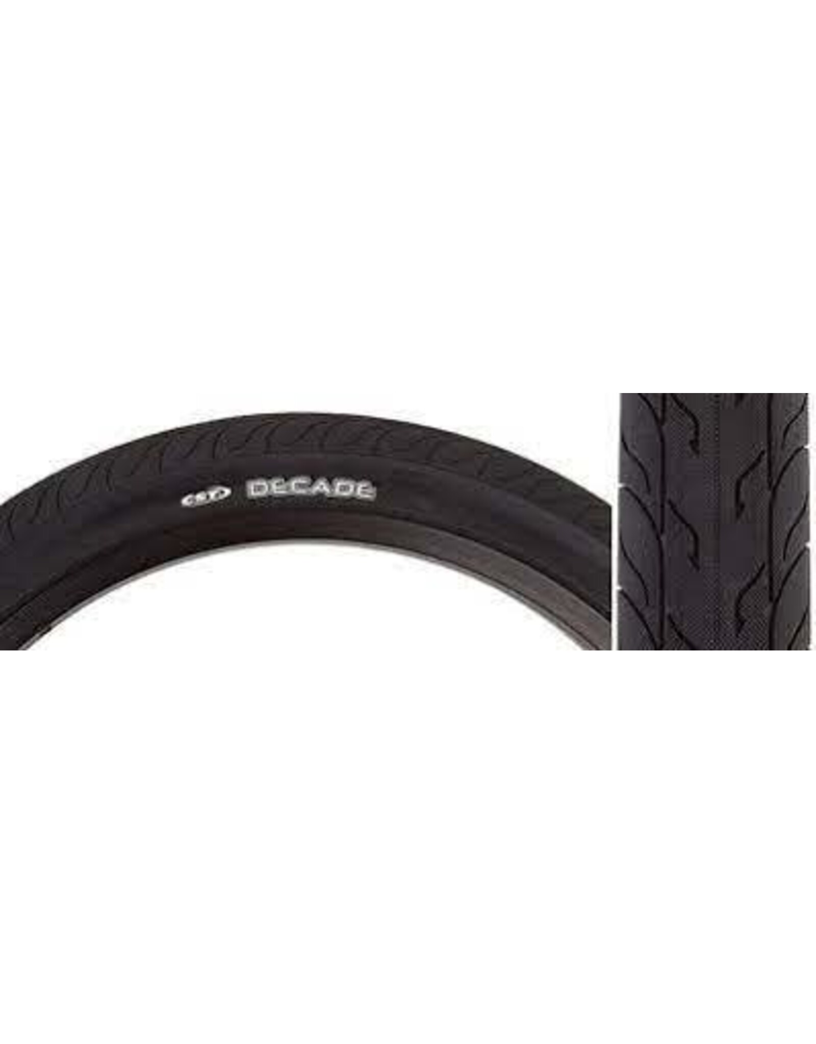CST CST Decade Tire - 20 x 2.0, Clincher, Wire, Black