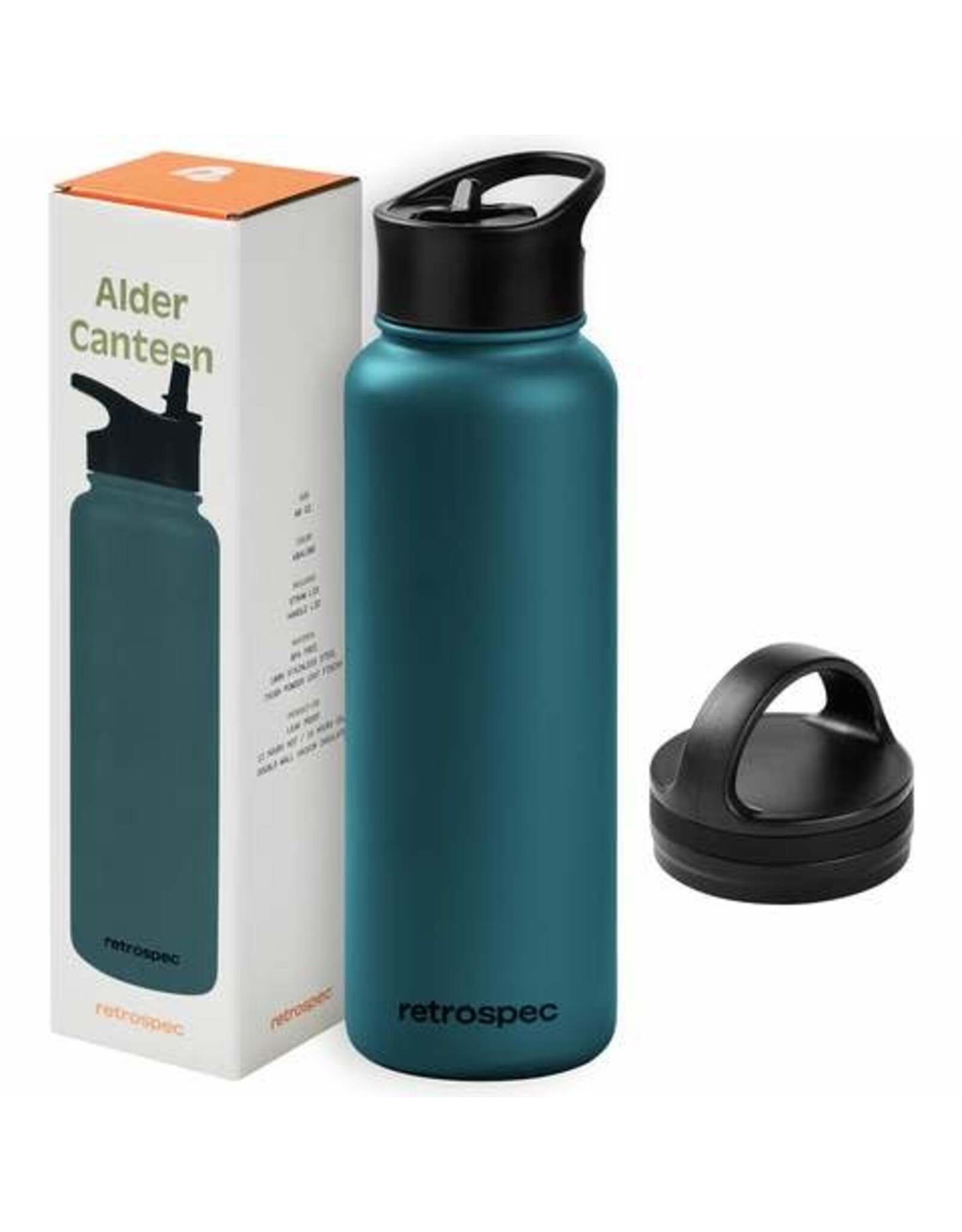 Retrospec Alder Canteen 40 oz- Superior Blue