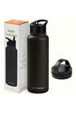 Retrospec Alder Canteen 40 oz- Black