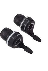 microSHIFT microSHIFT MS25 Twist Shifter Set, 8-Speed, Triple, Shimano Compatible