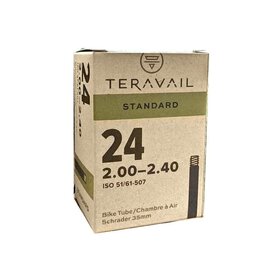 Teravail Tube 24"x 2.00-2.4” Schrader Valve