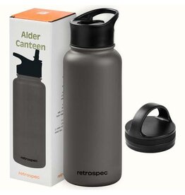 Retrospec Alder Canteen 32oz- Basalt