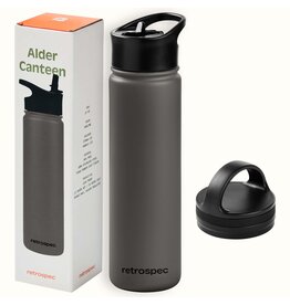 Retrospec Alder Canteen 22oz- Basalt