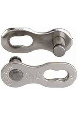 KMC KMC MissingLink CL573R 7.3mm Connector - 6,7,8-Speed, Reusable, Silver, 2 Pairs/Card