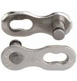 KMC KMC MissingLink CL573R 7.3mm Connector - 6,7,8-Speed, Reusable, Silver, 2 Pairs/Card