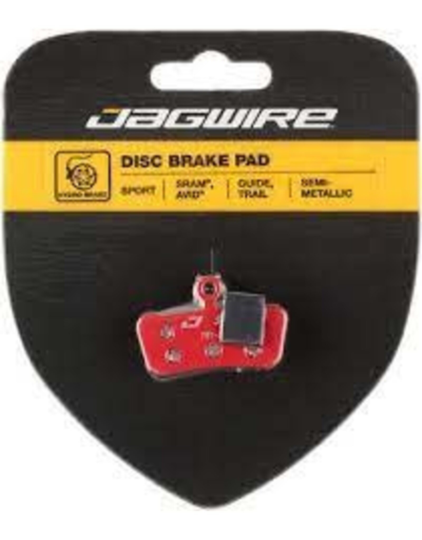 Jagwire Jagwire Mountain Sport Semi-Metallic Disc Brake Pads for SRAM Guide RSC, RS, R, Avid Trail